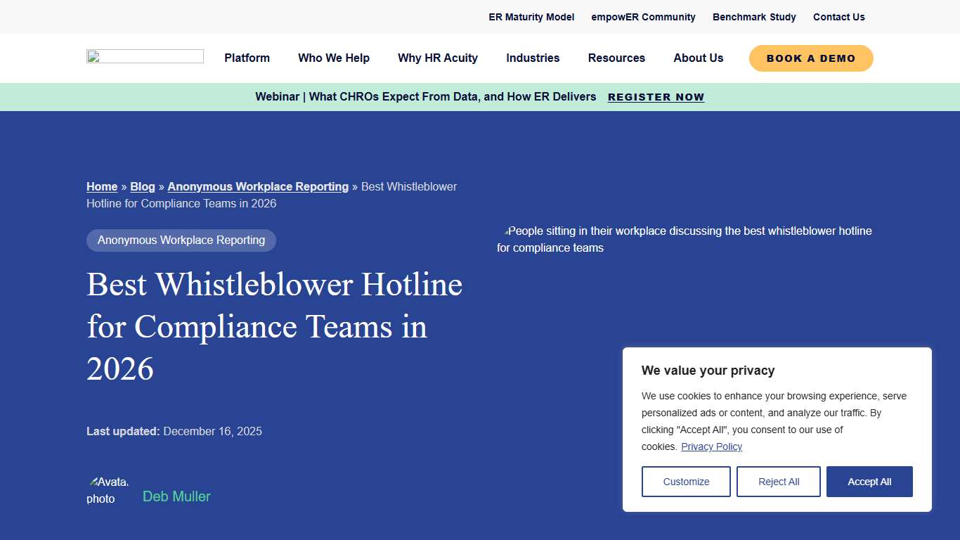 The Best Whistleblower Hotlines for Compliance in 2026